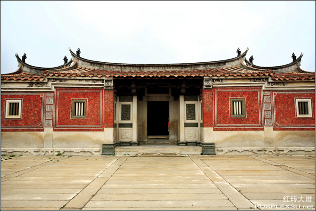 福建泉州红砖大厝，蔡资深古民居